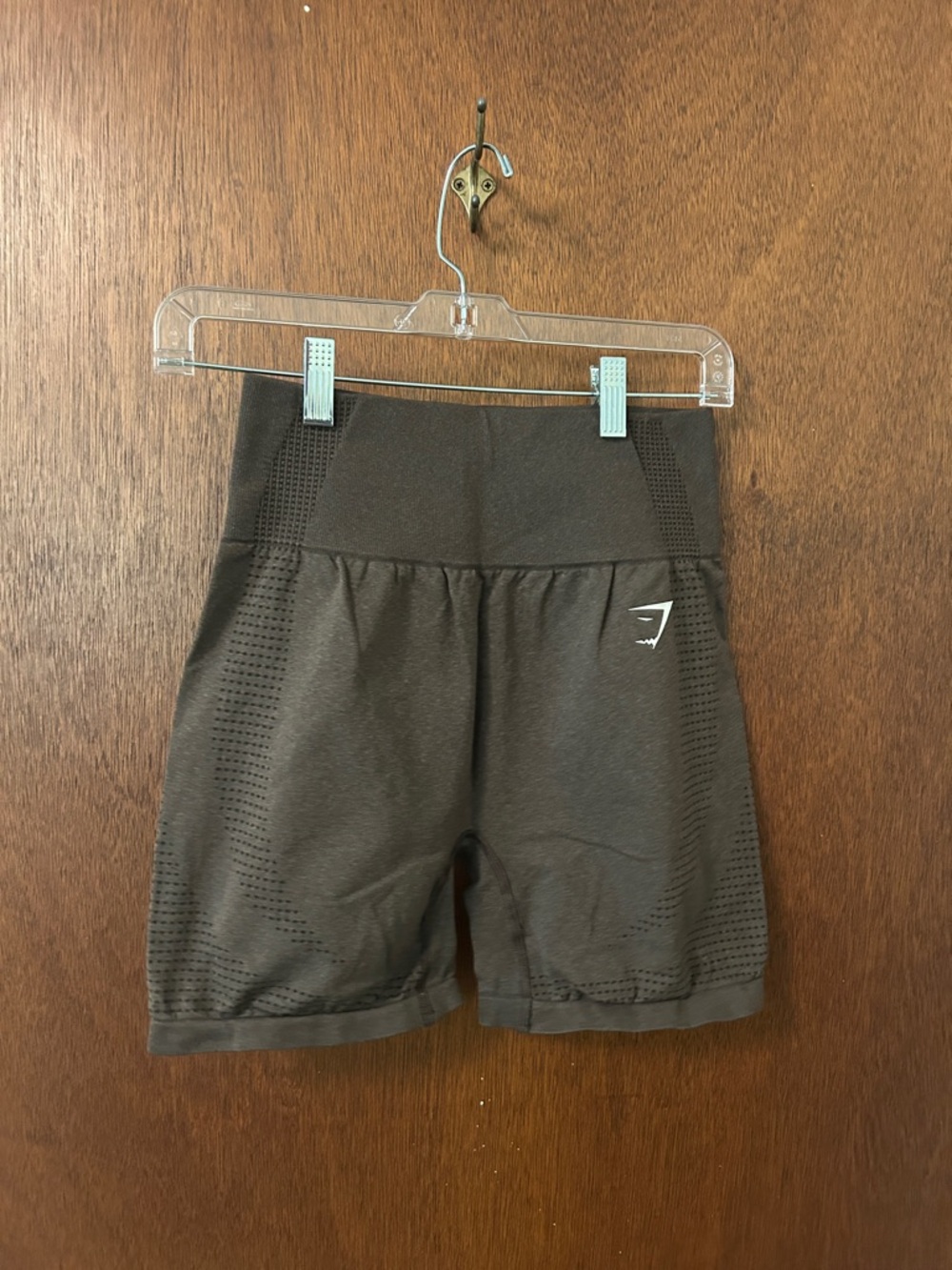 Gymshark Women's High-Waist Mocha Seamless Training Bike Shorts